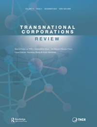 Cover image for Transnational Corporations Review, Volume 14, Issue 4