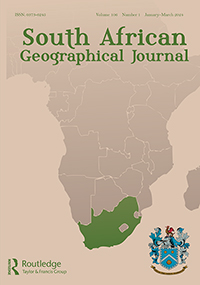 Cover image for South African Geographical Journal, Volume 106, Issue 1