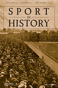 Cover image for Sport in History, Volume 43, Issue 4