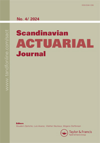 Cover image for Scandinavian Actuarial Journal, Volume 2024, Issue 4