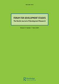 Cover image for Forum for Development Studies, Volume 51, Issue 1