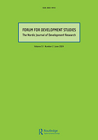 Cover image for Forum for Development Studies, Volume 51, Issue 2