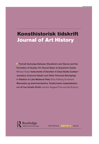Cover image for Konsthistorisk tidskrift/Journal of Art History, Volume 92, Issue 3