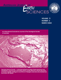 Cover image for Australian Journal of Earth Sciences, Volume 71, Issue 2