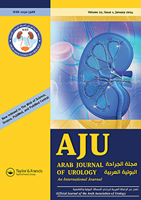 Cover image for Arab Journal of Urology, Volume 22, Issue 1
