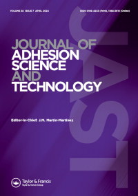 Cover image for Journal of Adhesion Science and Technology, Volume 38, Issue 7