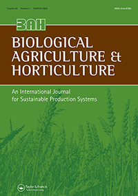 Cover image for Biological Agriculture & Horticulture, Volume 40, Issue 1