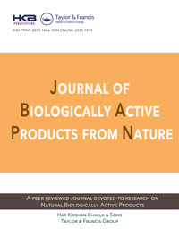 Cover image for Journal of Biologically Active Products from Nature, Volume 14, Issue 2
