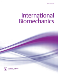 Cover image for International Biomechanics, Volume 10, Issue 1