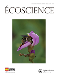Cover image for Écoscience, Volume 30, Issue 3-4