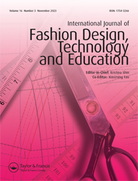 Cover image for International Journal of Fashion Design, Technology and Education, Volume 16, Issue 3