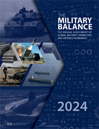 Cover image for The Military Balance, Volume 124, Issue 1