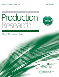 Cover image for International Journal of Production Research, Volume 62, Issue 12