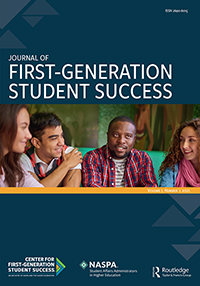 Cover image for Journal of First-generation Student Success, Volume 3, Issue 3