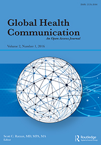 Cover image for Global Health Communication, Volume 2, Issue 1