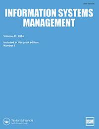 Cover image for Information Systems Management, Volume 41, Issue 1