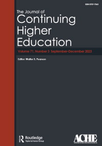 Cover image for The Journal of Continuing Higher Education, Volume 71, Issue 3