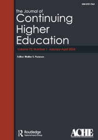 Cover image for The Journal of Continuing Higher Education, Volume 72, Issue 1