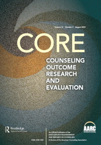 Cover image for Counseling Outcome Research and Evaluation, Volume 14, Issue 2