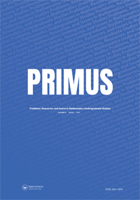 Cover image for PRIMUS, Volume 34, Issue 4