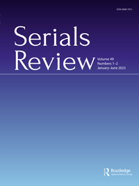 Cover image for Serials Review, Volume 49, Issue 1-2
