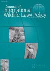 Cover image for Journal of International Wildlife Law & Policy, Volume 26, Issue 3