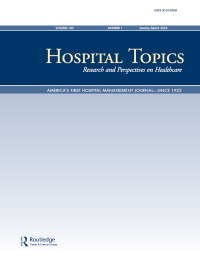 Cover image for Hospital Topics, Volume 102, Issue 1