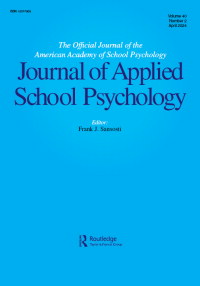 Cover image for Journal of Applied School Psychology, Volume 40, Issue 2