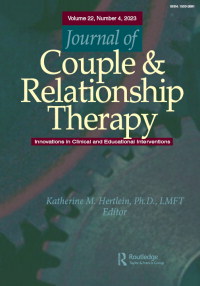 Cover image for Journal of Couple & Relationship Therapy, Volume 22, Issue 4