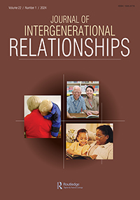 Cover image for Journal of Intergenerational Relationships, Volume 22, Issue 1