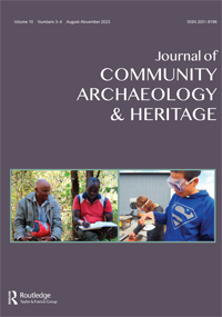 Cover image for Journal of Community Archaeology & Heritage, Volume 10, Issue 3-4