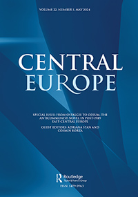Cover image for Central Europe, Volume 22, Issue 1