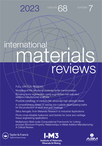 Cover image for International Materials Reviews, Volume 68, Issue 7