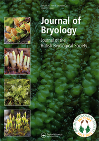 Cover image for Journal of Bryology, Volume 45, Issue 4