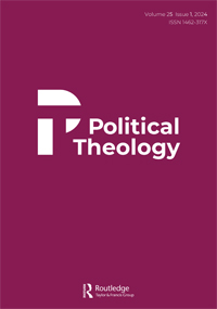 Cover image for Political Theology, Volume 25, Issue 1