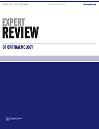 Journal cover image for Expert Review of Ophthalmology