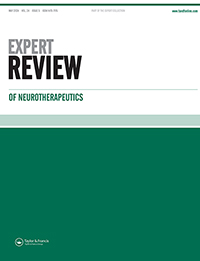 Journal cover image for Expert Review of Neurotherapeutics