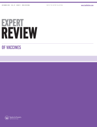 Journal cover image for Expert Review of Vaccines