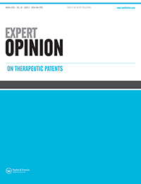 Journal cover image for Expert Opinion on Therapeutic Patents