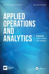 Journal cover image for Applied Operations and Analytics