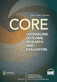 Journal cover image for Counseling Outcome Research and Evaluation