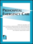 Cover image for Prehospital Emergency Care, Volume 16, Issue 2, 2012