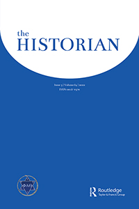 Cover image for The Historian, Volume 84, Issue 3, 2022