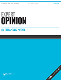 Cover image for Expert Opinion on Therapeutic Patents, Volume 30, Issue 9, 2020