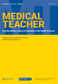 Cover image for Medical Teacher, Volume 43, Issue sup1, 2021