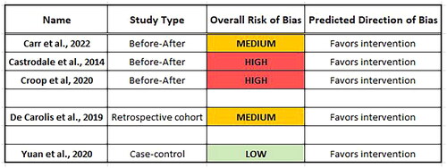 Figure 3. Summary of risk of bias.