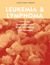 Cover image for Leukemia & Lymphoma, Volume 63, Issue 10, 2022