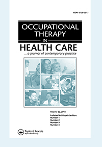 Cover image for Occupational Therapy In Health Care, Volume 32, Issue 1, 2018
