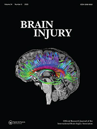 Cover image for Brain Injury, Volume 34, Issue 5, 2020