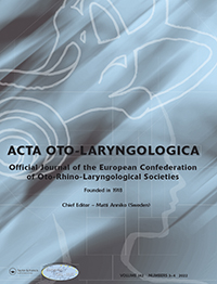 Cover image for Acta Oto-Laryngologica, Volume 142, Issue 3-4, 2022